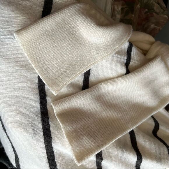 Eddie Bauer Merino Wool Striped Cardigan - Picture 8 of 8